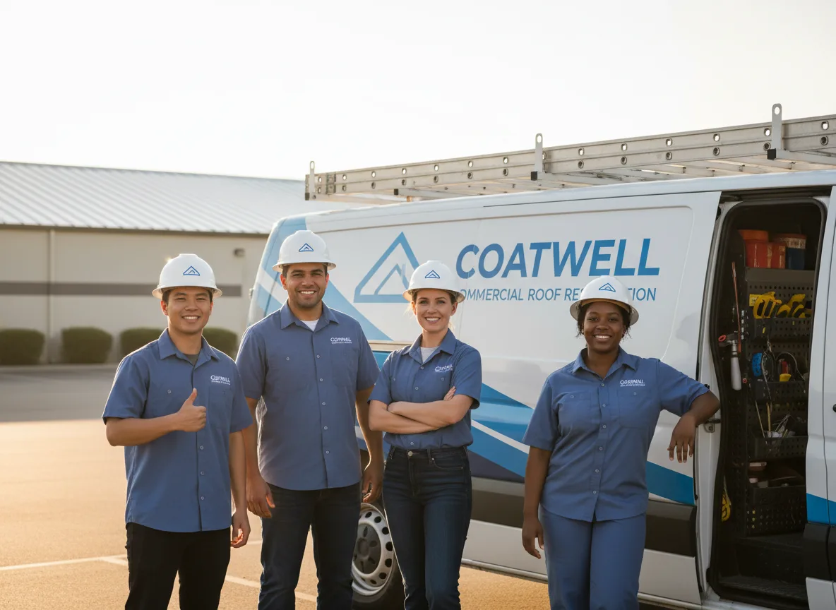 Commercial roof coating company in Marble Hill, GA